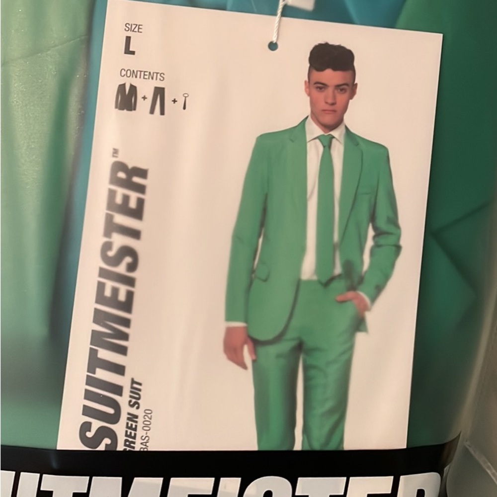 Suitmeister Large Green suit